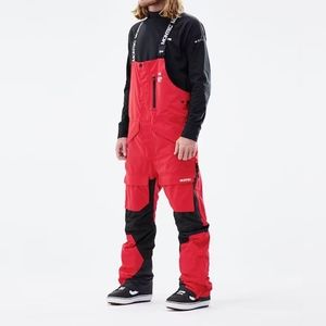 NEW WITH TAG Men's Montec Fawk Snowboard Pants Red/ Black (Medium)